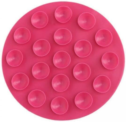 3xAnti Scald Suction Cup Coaster Pad Heat Insulation for Bowl Kitchen Bottle Rose Red