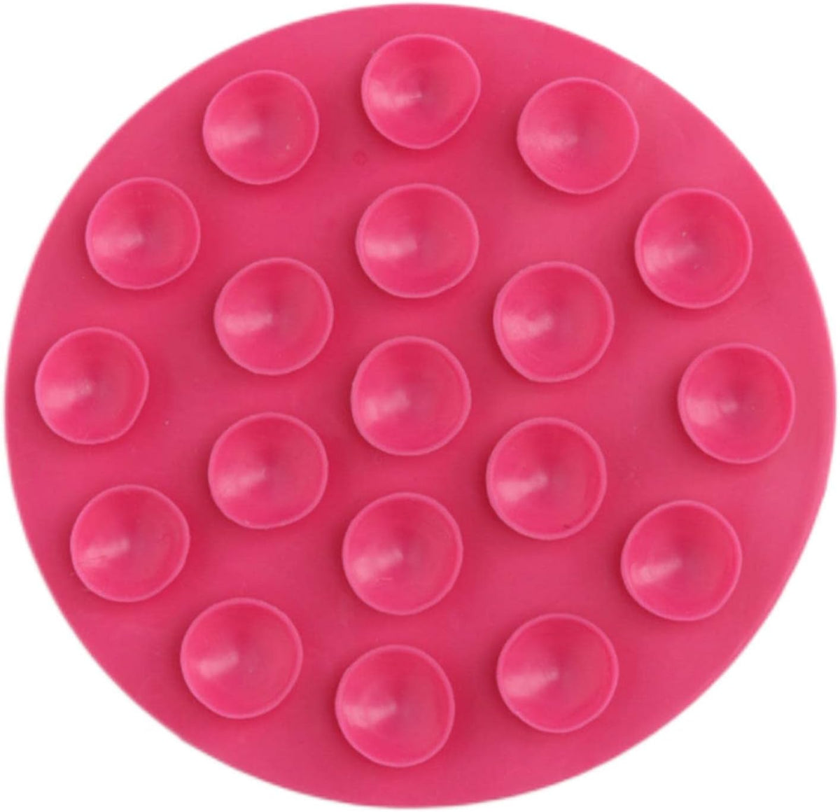3xAnti Scald Suction Cup Coaster Pad Heat Insulation for Bowl Kitchen Bottle Rose Red