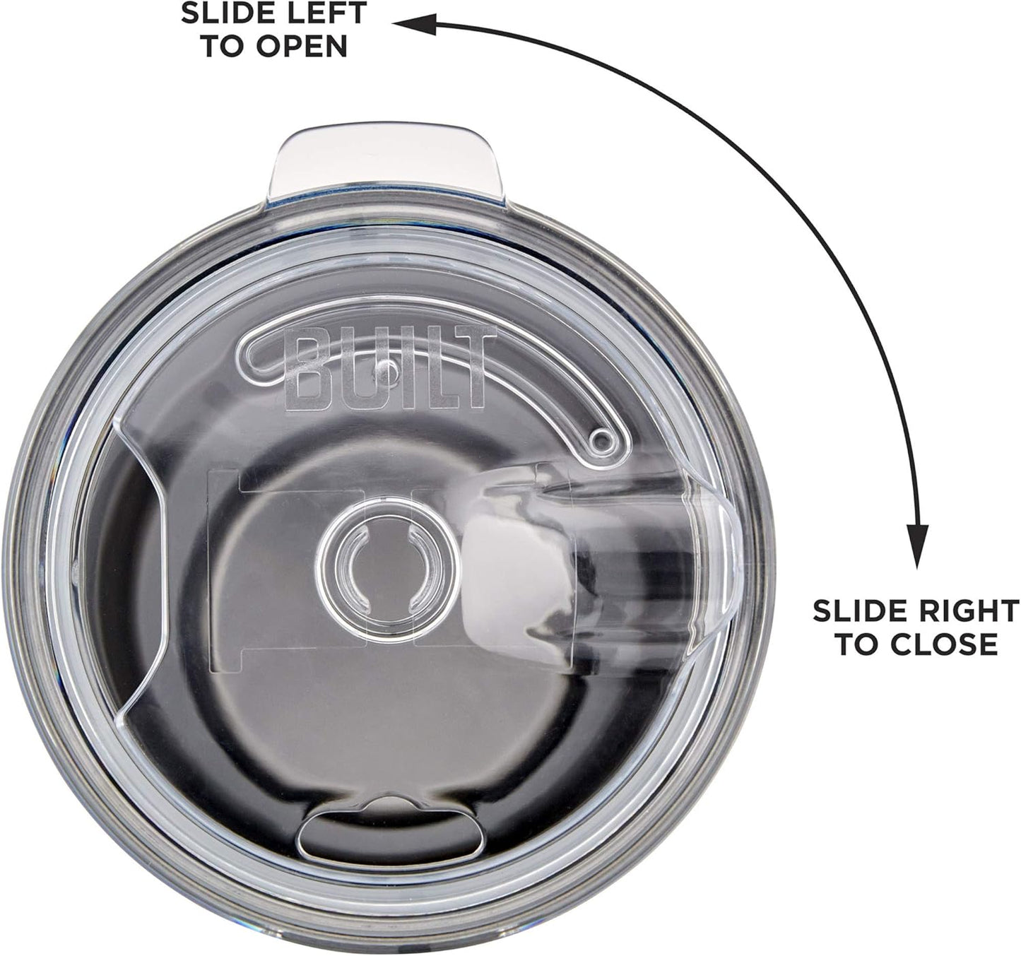 New York 30 oz Double Wall Stainless Steel Tumbler - Silver, Vacuum Insulated Travel Cup with Tritan Lid, Keeps Drinks Cold 24 Hourrs, Hot 8 Hours, Fits Standard Cup Holder