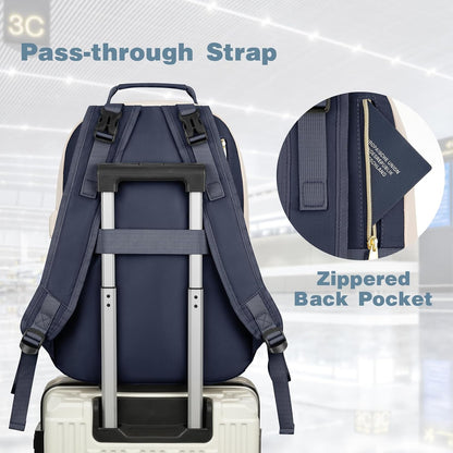 MOMUVO Diaper Backpack for Women Large Capacity with Insulated Pockets Diaper Bags For Baby Girl Boy Waterproof Baby Bags
