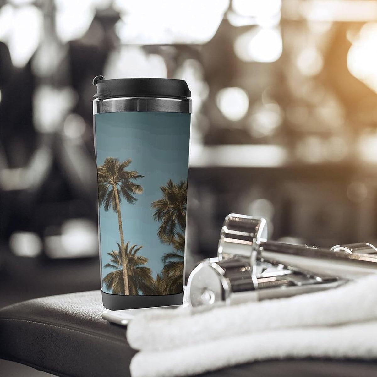 13oz Insulated Travel Coffee Mug Reusable Coffee Cup Water Bottle