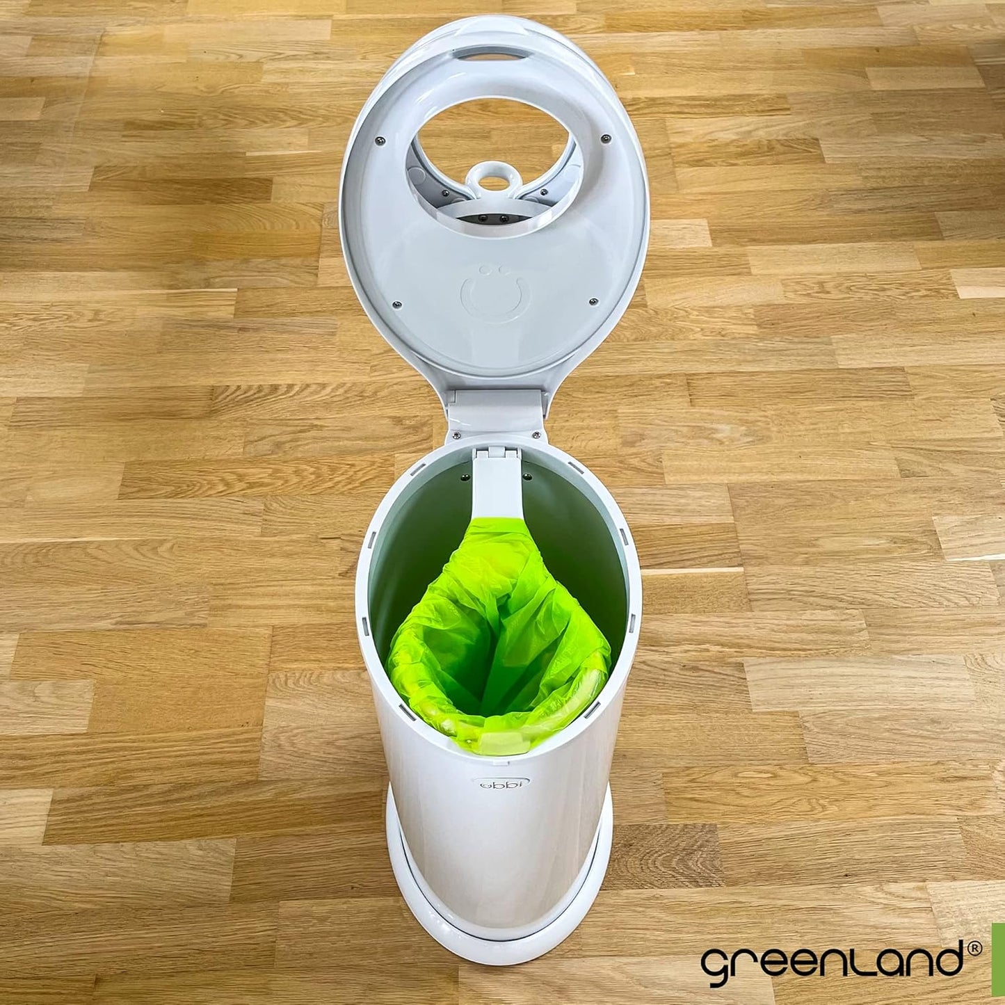 Biodegradable Diaper Pail Bags Compatible with Ubbi – Lemon Scented (75 Bags, 13 Gallons)