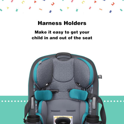 Grow and Go Convertible Car Seat, Rear Facing 5-40 pounds, Forward Facing 30-65 pounds, Booster 40-100 lbs, Convert from Infant to Toddler, Mickey Sprinkle