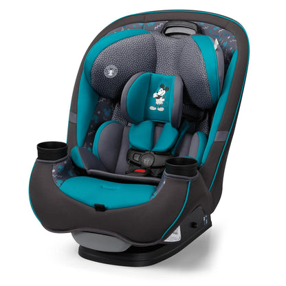 Grow and Go Convertible Car Seat, Rear Facing 5-40 pounds, Forward Facing 30-65 pounds, Booster 40-100 lbs, Convert from Infant to Toddler, Mickey Sprinkle