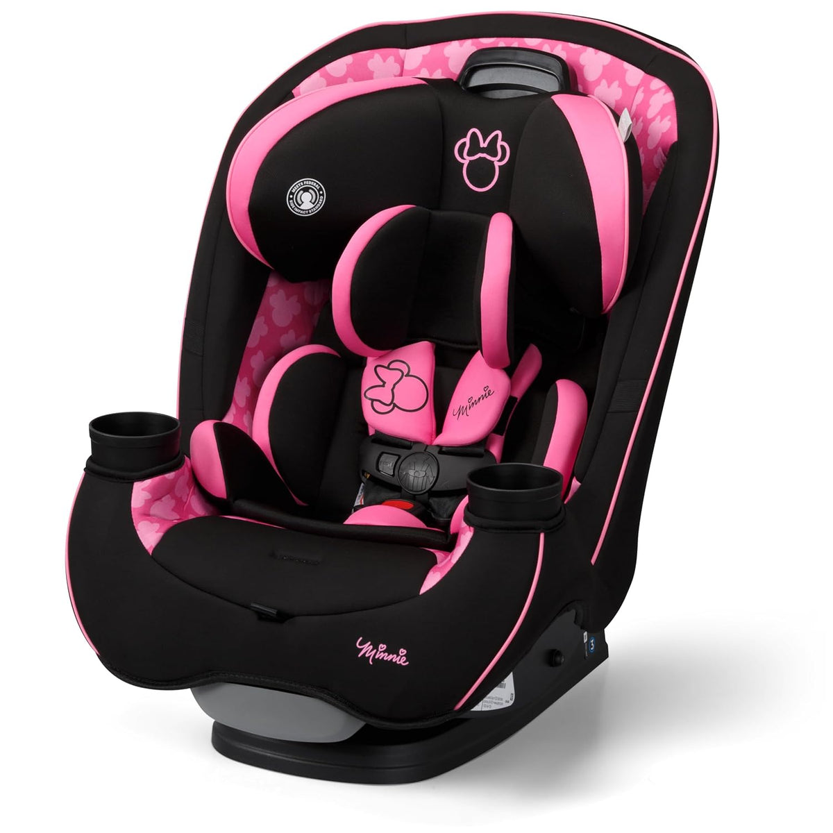 Grow and Go Convertible Car Seat, Rear Facing 5-40 pounds, Forward Facing 30-65 pounds, Booster 40-100 lbs, Convert from Infant to Toddler, Mickey Sprinkle