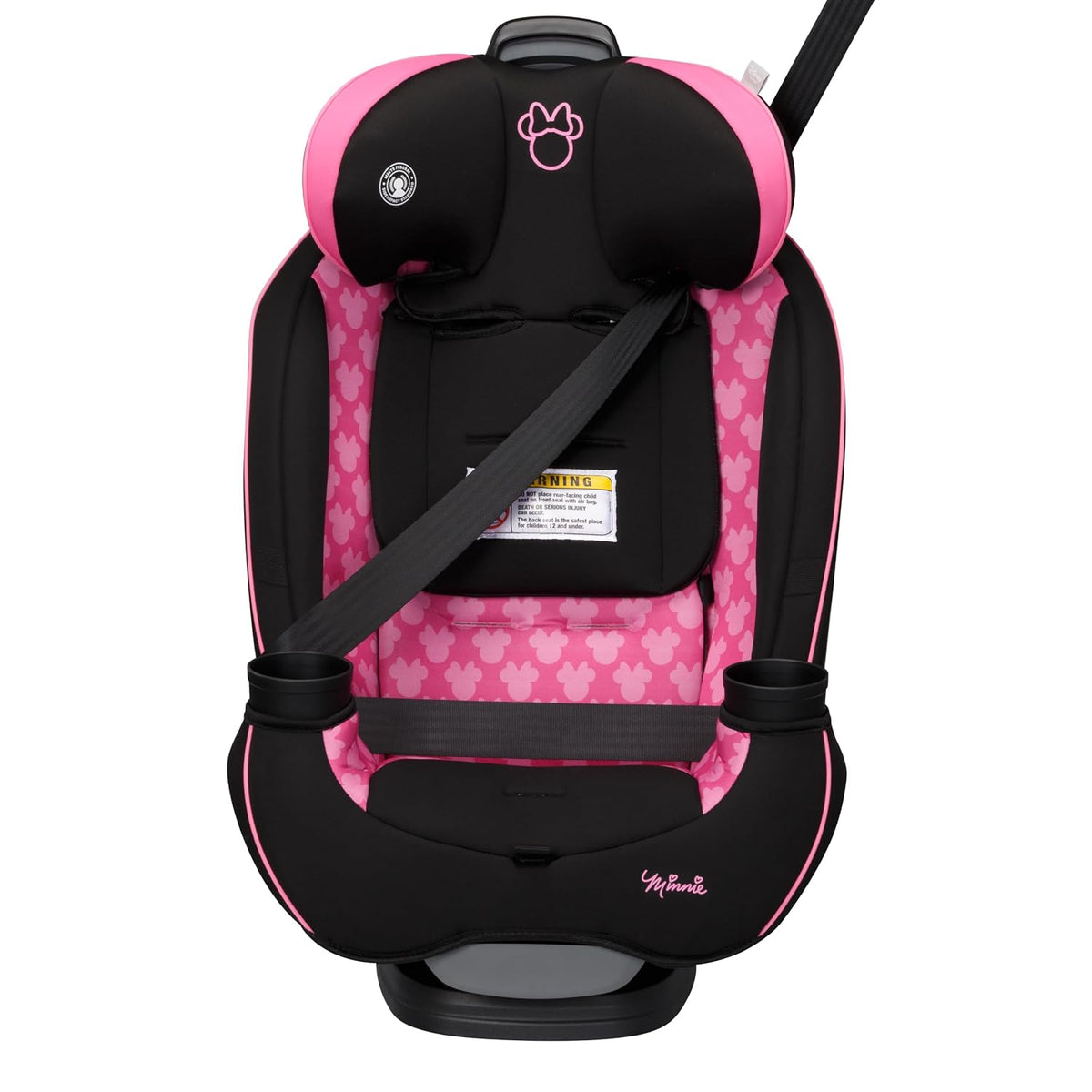 Grow and Go Convertible Car Seat, Rear Facing 5-40 pounds, Forward Facing 30-65 pounds, Booster 40-100 lbs, Convert from Infant to Toddler, Mickey Sprinkle