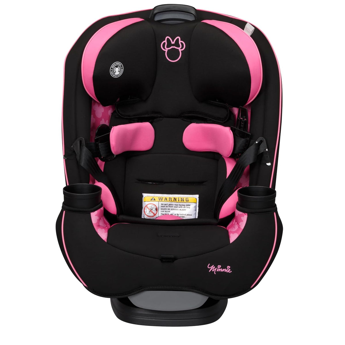 Grow and Go Convertible Car Seat, Rear Facing 5-40 pounds, Forward Facing 30-65 pounds, Booster 40-100 lbs, Convert from Infant to Toddler, Mickey Sprinkle