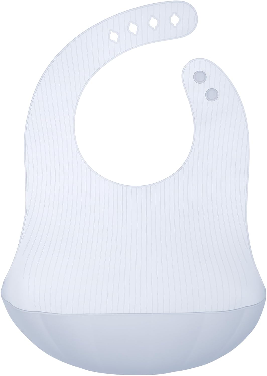 Fold N Go Silicone Baby Bib w/Travel Case, Waterproof