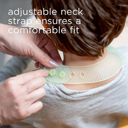 Fold N Go Silicone Baby Bib w/Travel Case, Waterproof
