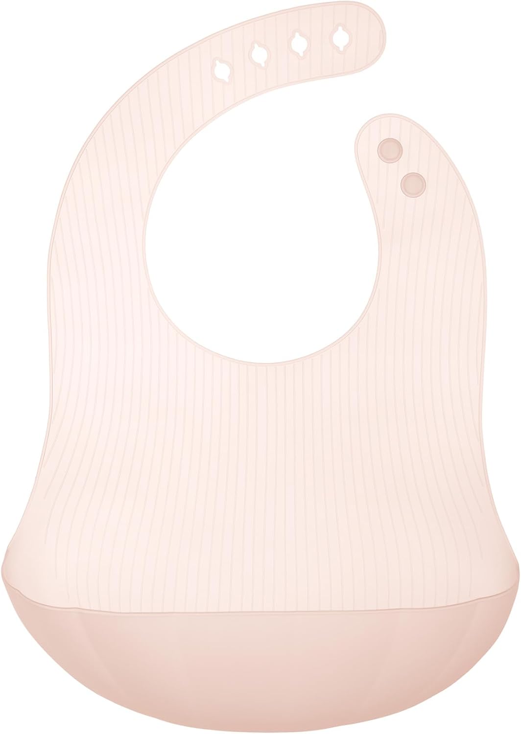 Fold N Go Silicone Baby Bib w/Travel Case, Waterproof