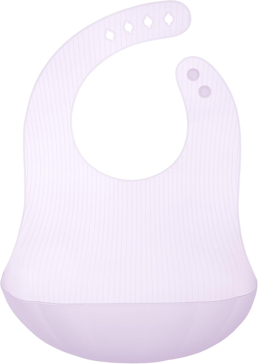 Fold N Go Silicone Baby Bib w/Travel Case, Waterproof