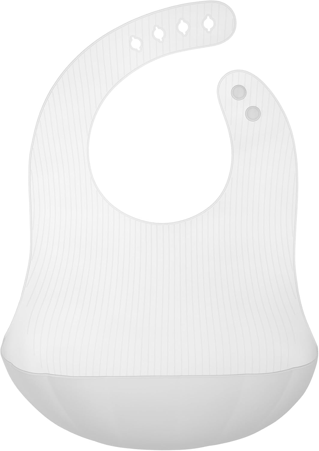 Fold N Go Silicone Baby Bib w/Travel Case, Waterproof