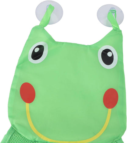 Nylon Bath Toy Mesh Bag Holder for Kids, Safe Hanging Storage Organizer, Dinosaur Pattern for Easy Access of Toys