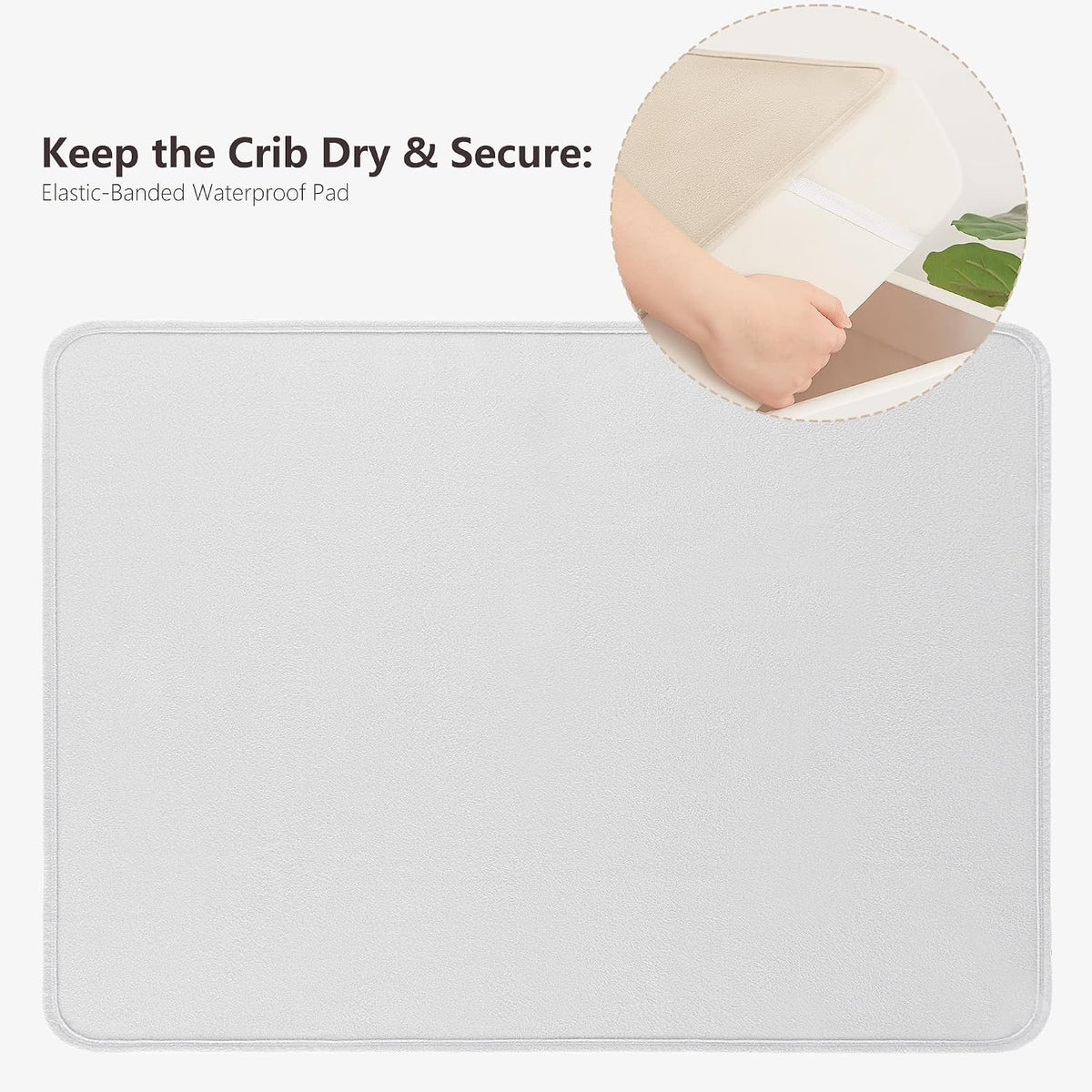 Baby Portable Foldable Changing Pad 2 Pack, Travel Changing Mat 35×29.5 inch Apricot Pink