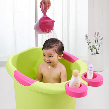 Cartoon Bath Waterfall Rinser Shampoo Rinse Cup Bath Shower Washing for Head Cup Spoons