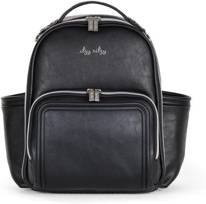 Mini Diaper Bag Backpack - 10 Pockets with Changing Pad (Aspen)