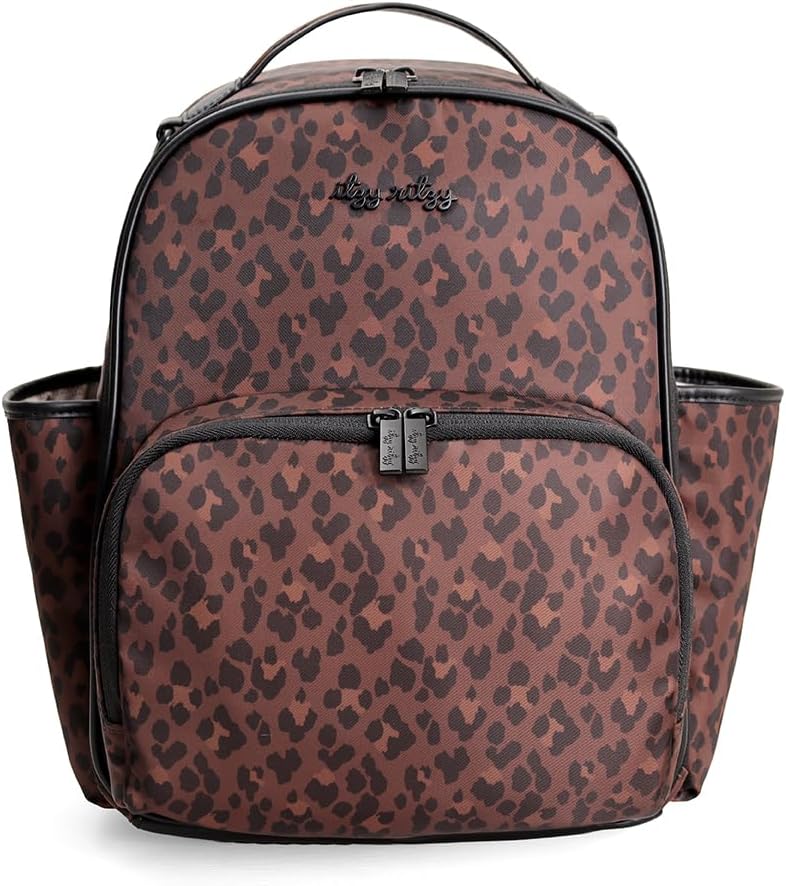 Mini Diaper Bag Backpack - 10 Pockets with Changing Pad (Aspen)