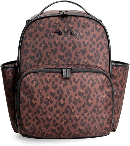 Mini Diaper Bag Backpack - 10 Pockets with Changing Pad (Aspen)