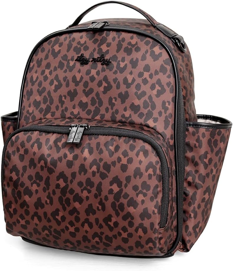 Mini Diaper Bag Backpack - 10 Pockets with Changing Pad (Aspen)