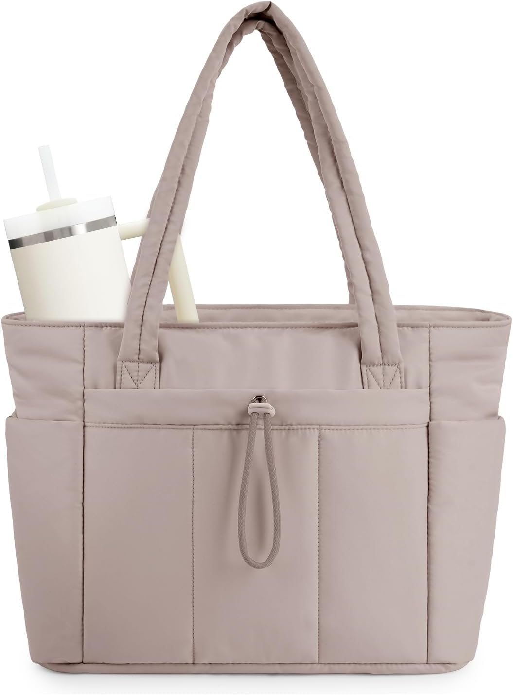 Tote Bag for Women, Puffy Handbags for Work, Travel, Nurse