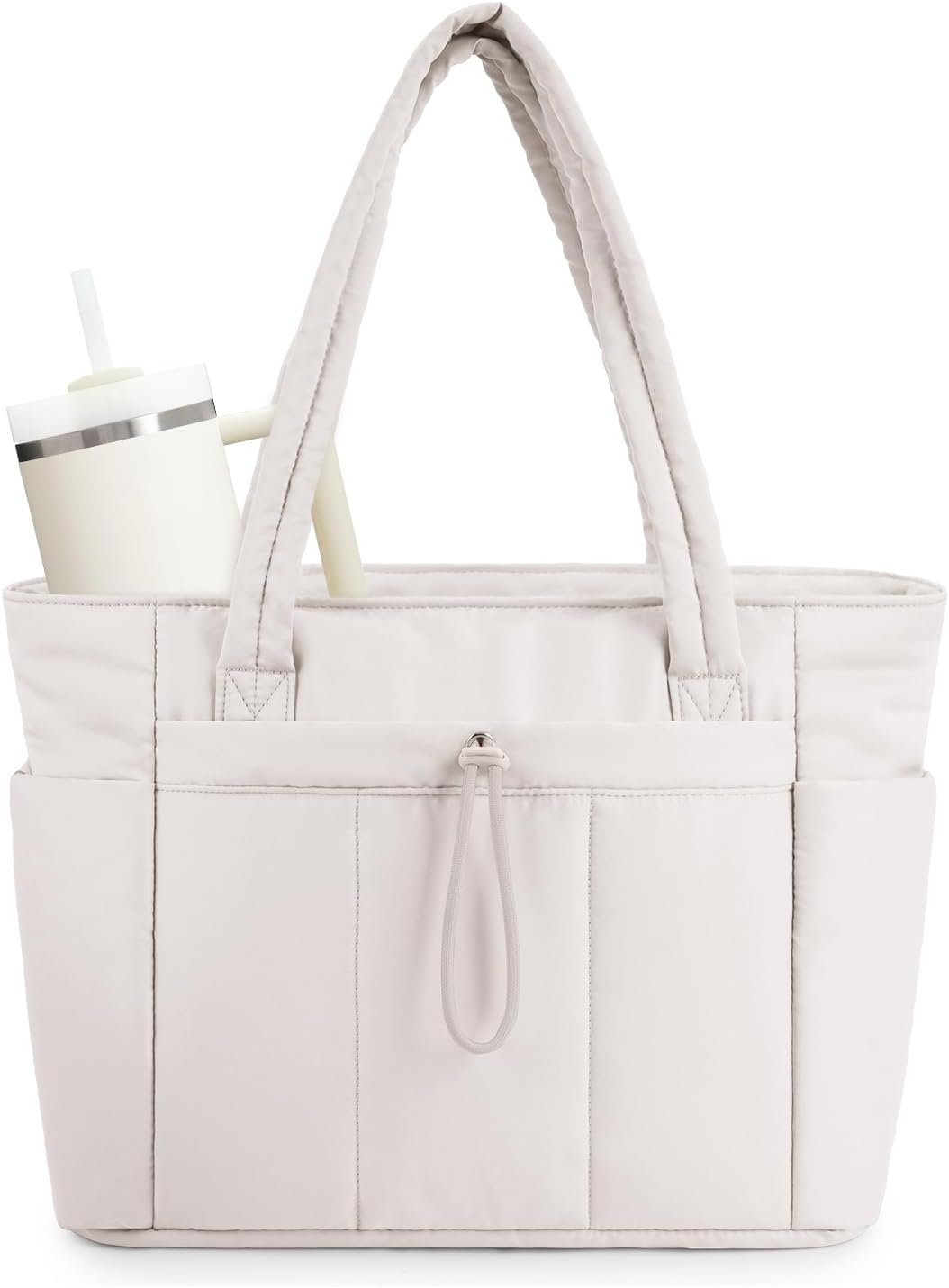 Tote Bag for Women, Puffy Handbags for Work, Travel, Nurse