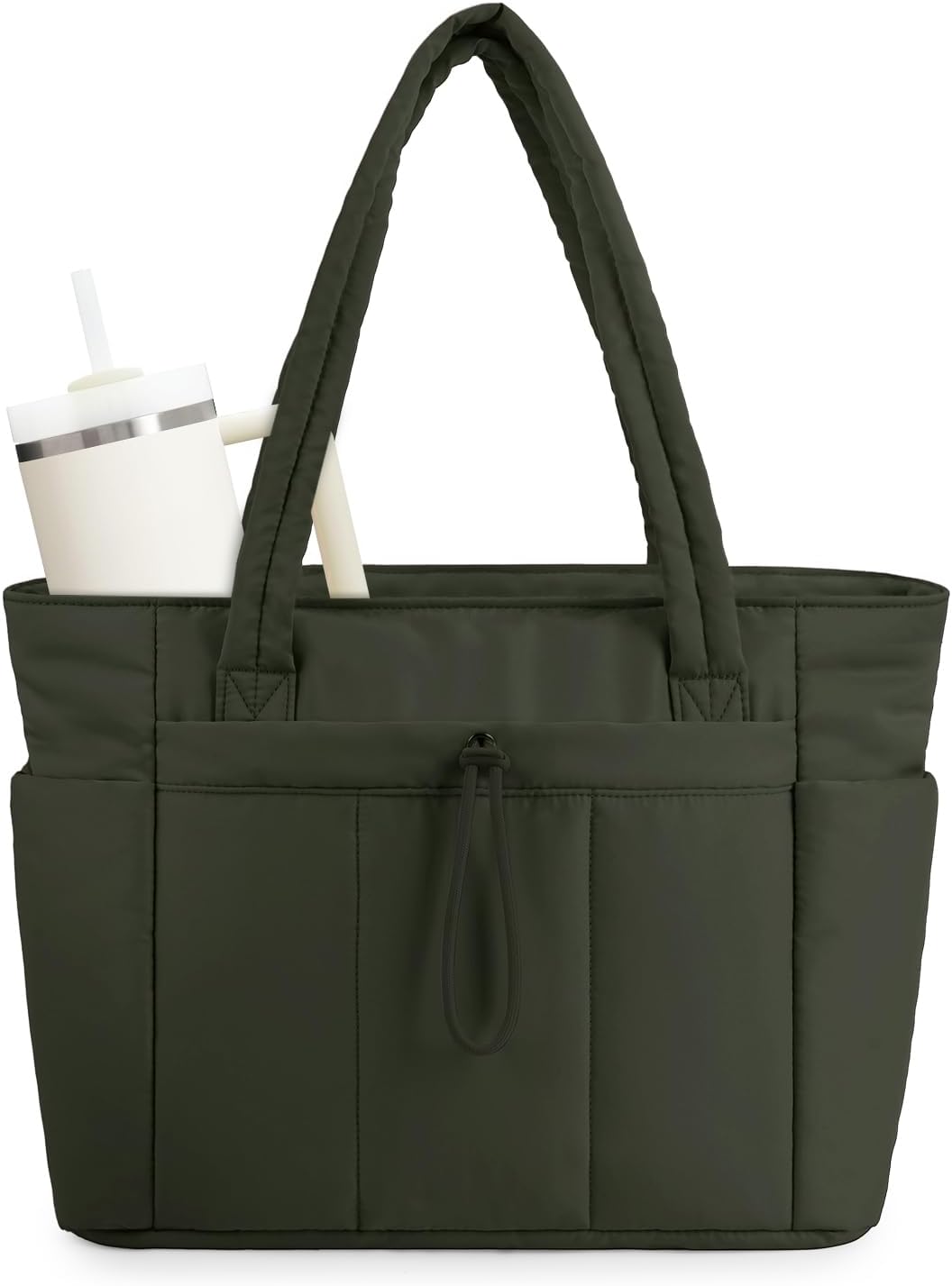 Tote Bag for Women, Puffy Handbags for Work, Travel, Nurse