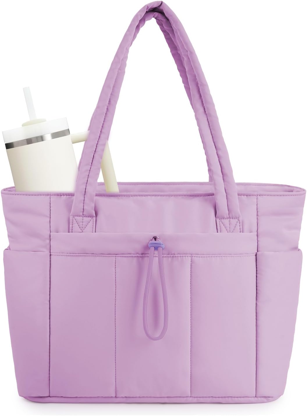 Tote Bag for Women, Puffy Handbags for Work, Travel, Nurse