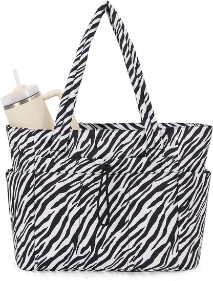 Tote Bag for Women, Puffy Handbags for Work, Travel, Nurse