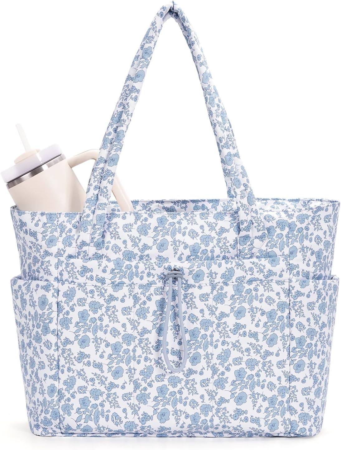 Tote Bag for Women, Puffy Handbags for Work, Travel, Nurse
