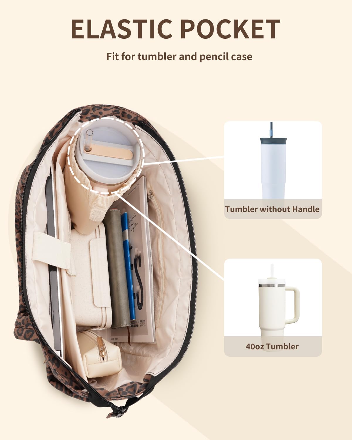 Tote Bag for Women, Puffy Handbags for Work, Travel, Nurse