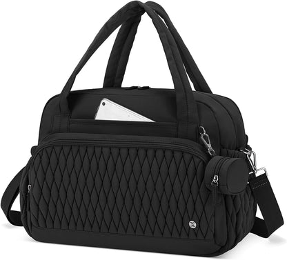 Tote Diaper Bags, Travel Crossbody Large Capacity Hospital Bag for Women Labor Delivery with Pacifier Case