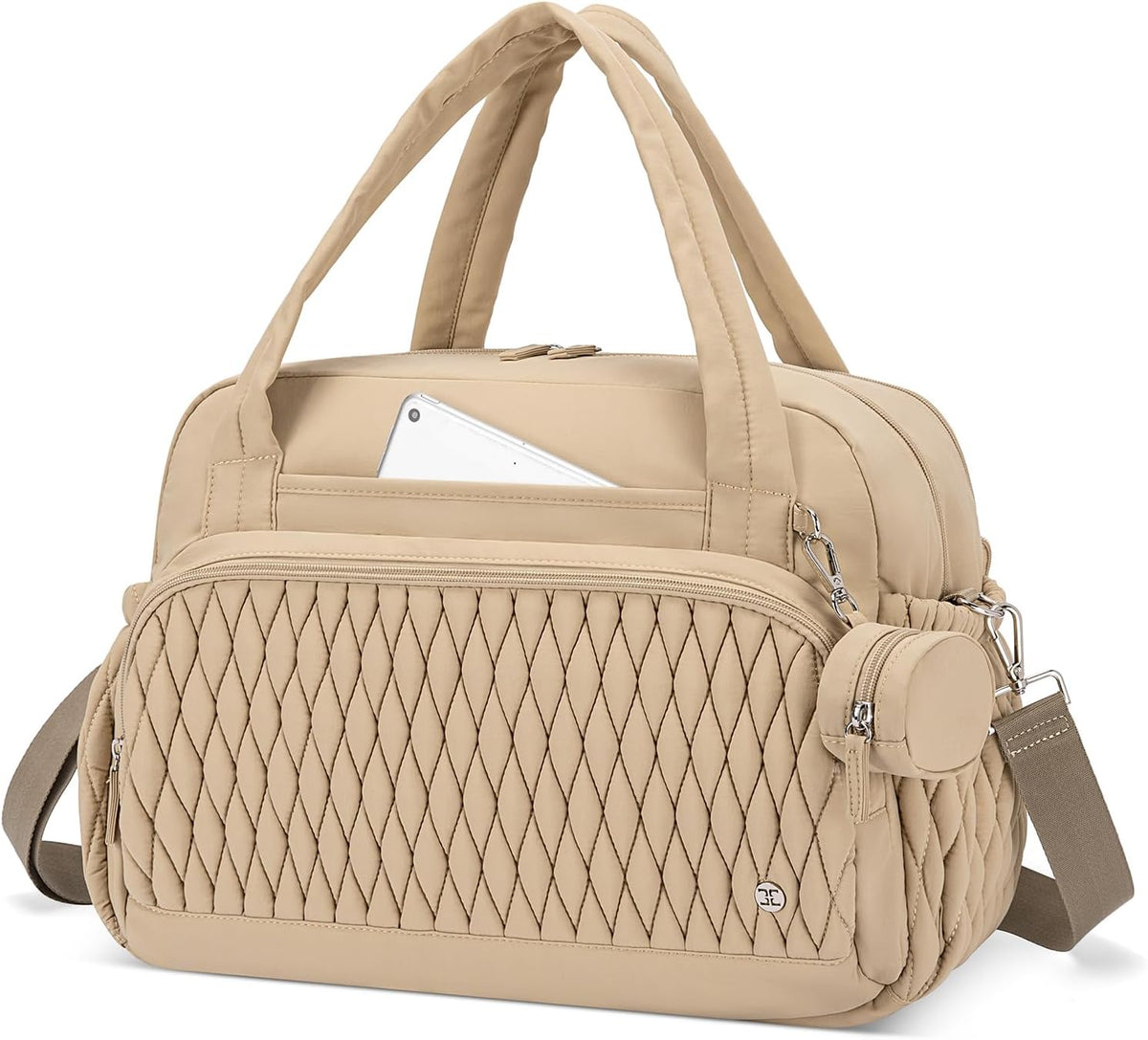 Tote Diaper Bags, Travel Crossbody Large Capacity Hospital Bag for Women Labor Delivery with Pacifier Case
