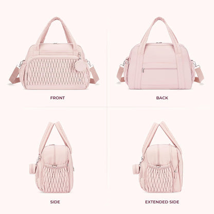Tote Diaper Bags, Travel Crossbody Large Capacity Hospital Bag for Women Labor Delivery with Pacifier Case