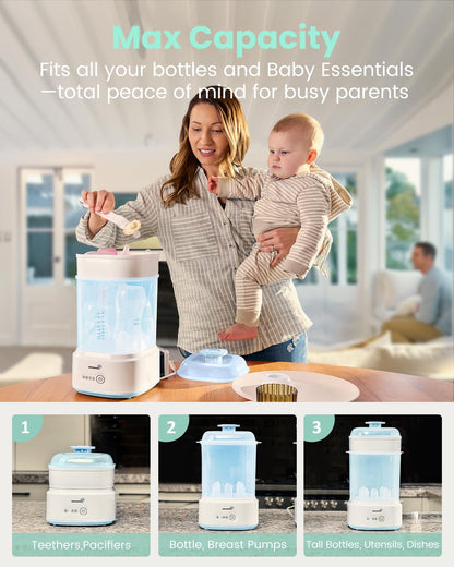 3 Layers Large Bottle Sterilizer and Dryer Bottle Sterilizer and Dryer