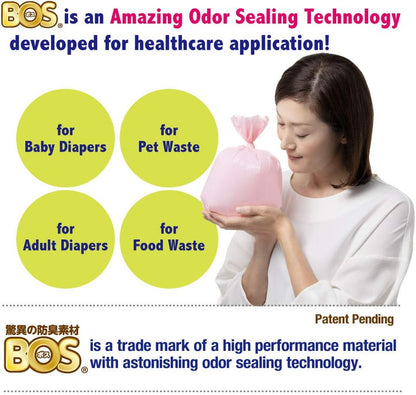 Amazing Odor Sealing Baby Diaper Disposal Bags - Durable and Unscented [Size: S, Color: Pink] (150 count, Pack of 1) (150 Bags)