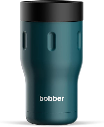 12 OZ Vacuum Insulated Stainless Steel Portable Travel Coffee Mug With 100% Leakproof Locked Lid (Matte)