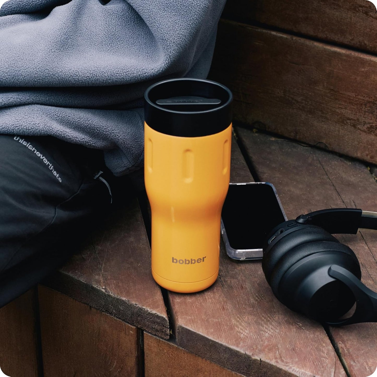 12 OZ Vacuum Insulated Stainless Steel Portable Travel Coffee Mug With 100% Leakproof Locked Lid (Matte)