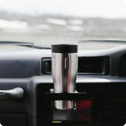 12 OZ Vacuum Insulated Stainless Steel Portable Travel Coffee Mug With 100% Leakproof Locked Lid (Matte)