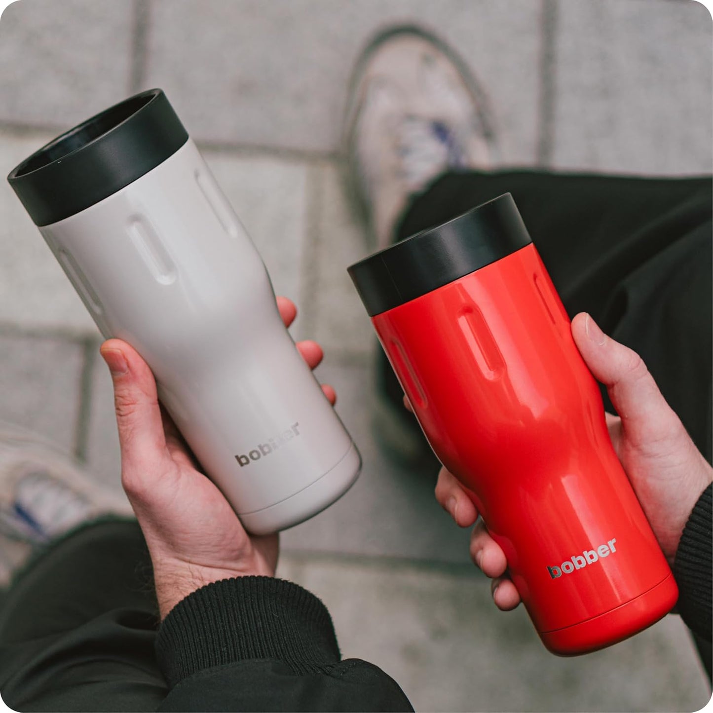 12 OZ Vacuum Insulated Stainless Steel Portable Travel Coffee Mug With 100% Leakproof Locked Lid (Matte)