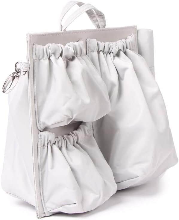 Mini Diaper Bag Organizer Insert (9.5x9) - Changing Mat Included (Canvas, 9.5" x 9" x 5)