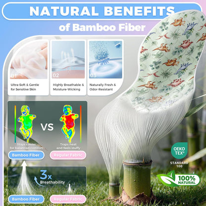 Portable Diaper Changing Pad Viscose from Bamboo 3 Pack, Foldable Waterproof Baby Changing Mat, Absorbent Machine Washable Diaper Bag Travel Essential, Newborn Baby Changer, 27.5x14