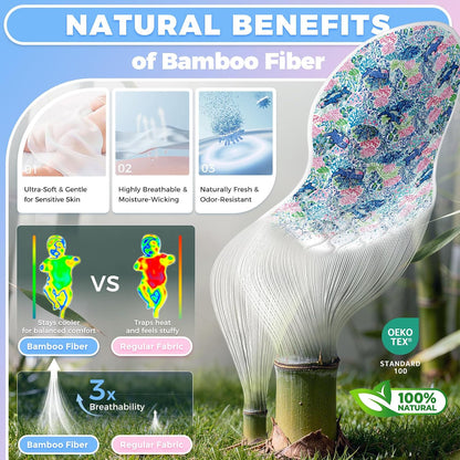 Portable Diaper Changing Pad Viscose from Bamboo 3 Pack, Foldable Waterproof Baby Changing Mat, Absorbent Machine Washable Diaper Bag Travel Essential, Newborn Baby Changer, 27.5x14