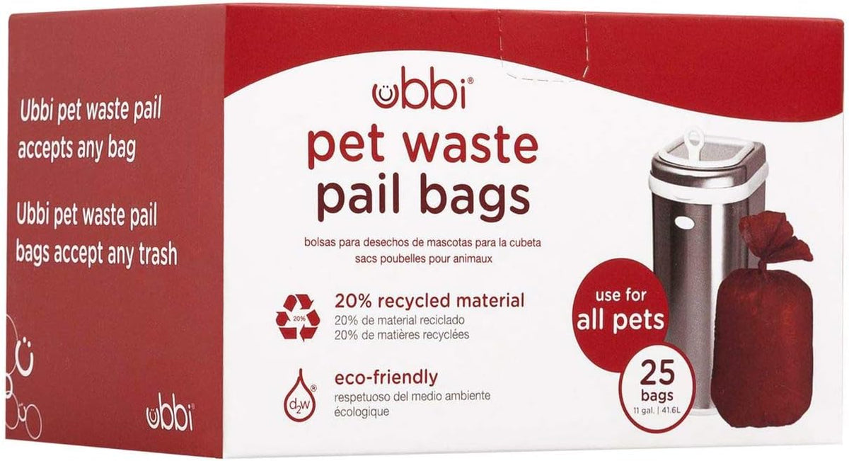 Pet Waste Pail Bags, 75 Count