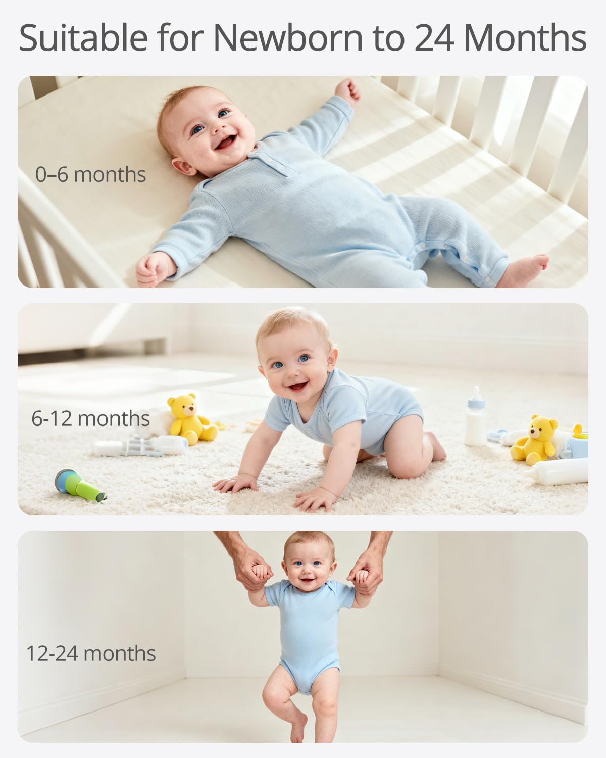 Waterproof Changing Pads Vegan Leather Wipeable Changing Table Pad