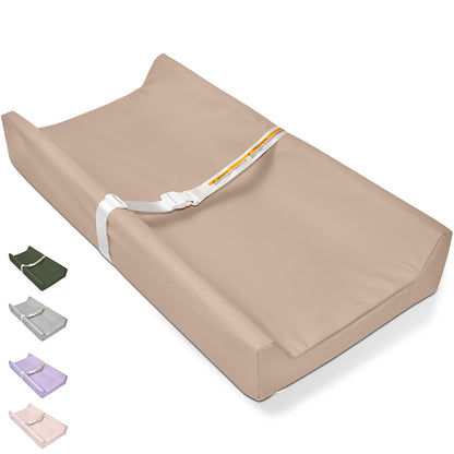 Waterproof Changing Pads Vegan Leather Wipeable Changing Table Pad
