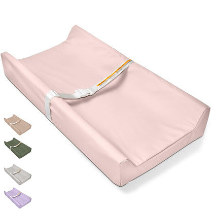 Waterproof Changing Pads Vegan Leather Wipeable Changing Table Pad