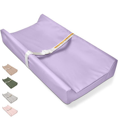 Waterproof Changing Pads Vegan Leather Wipeable Changing Table Pad