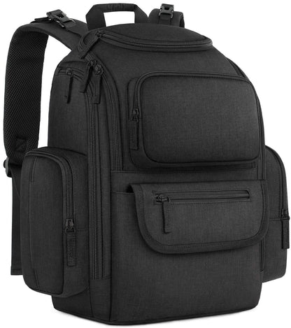 Diaper Bag Backpack, Extra Large Capacity Black Baby Diaper Backpack