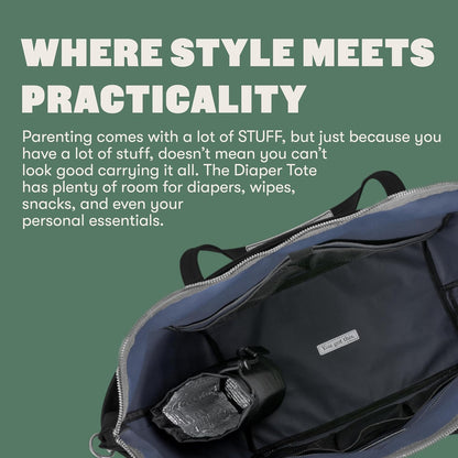 Diaper Bag Tote, Waterproof Large Baby Diaper Bags, Mommy Maternity Travel Bag, Baby Bags for Mom, Travel Diaper Tote