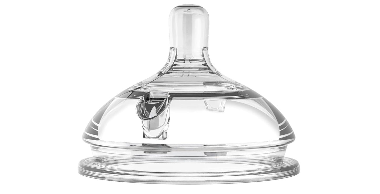 Silicone Replacement Nipple, Fast Flow, 6+ Months, 2 Count